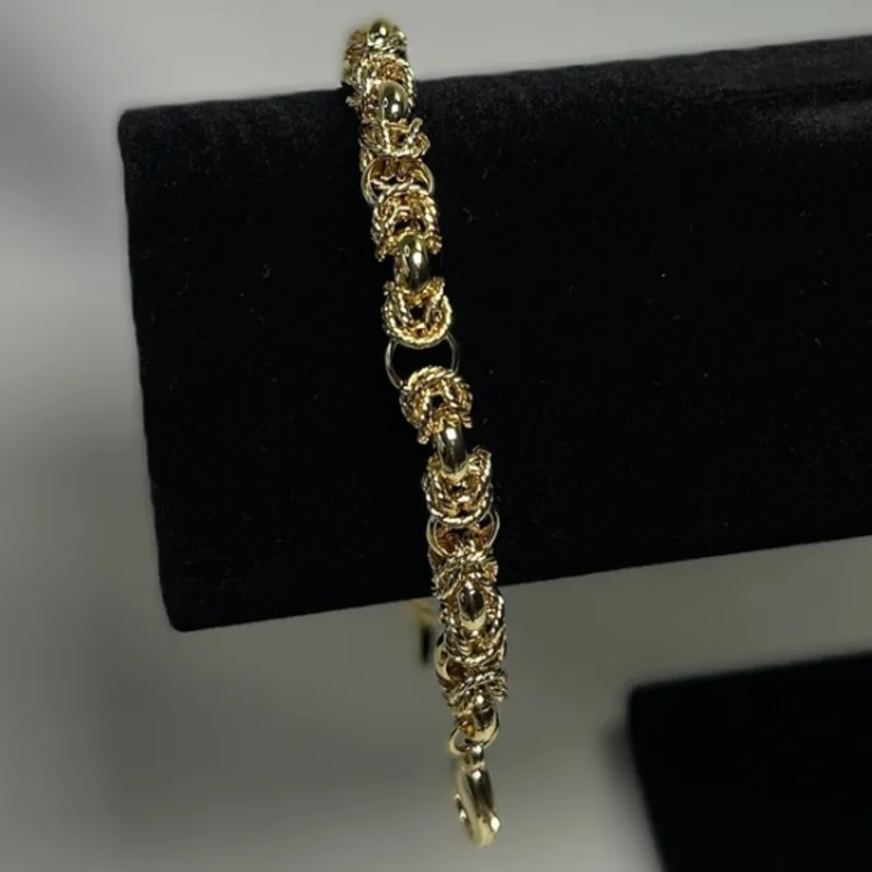 Gold  Örgü Bileklik