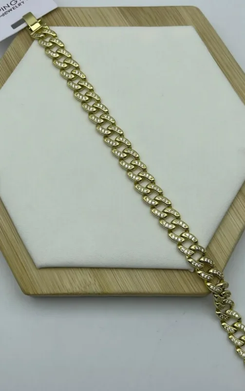 Gold Sarmal Işıltılı Bileklik